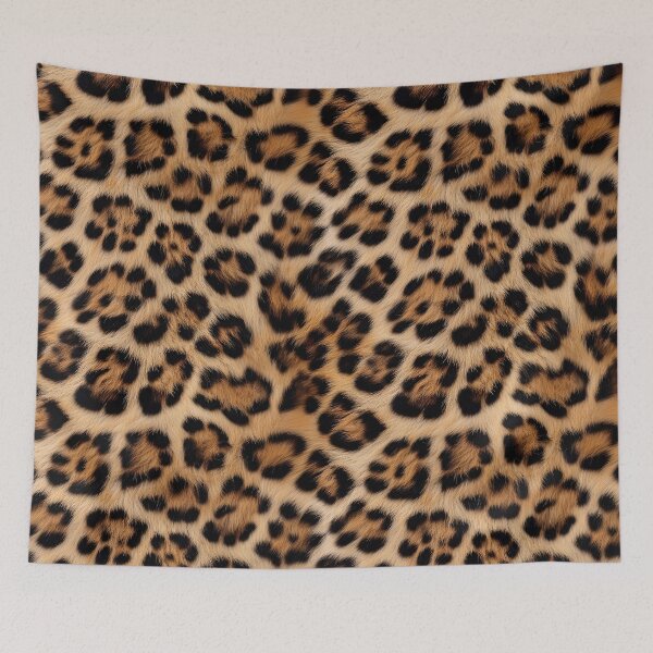Item preview, Realistic Leopard Print Pattern - Dense Golden Rosette Fur Design designed and sold by Nine Lives Studio.