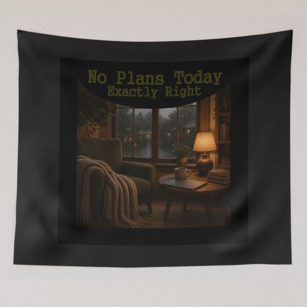 Item preview, No Plans Today designed and sold by QuietNovaShop.
