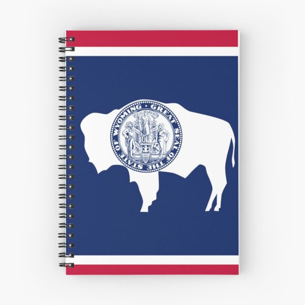 Item preview, Vintage Wyoming Flag - Distressed Retro Style designed and sold by youngVl.