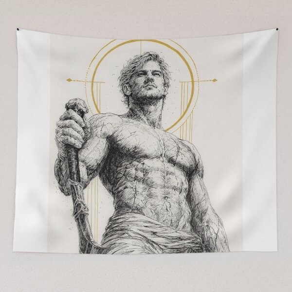 Item preview, Darrow In Gold  designed and sold by redmurphy.art.