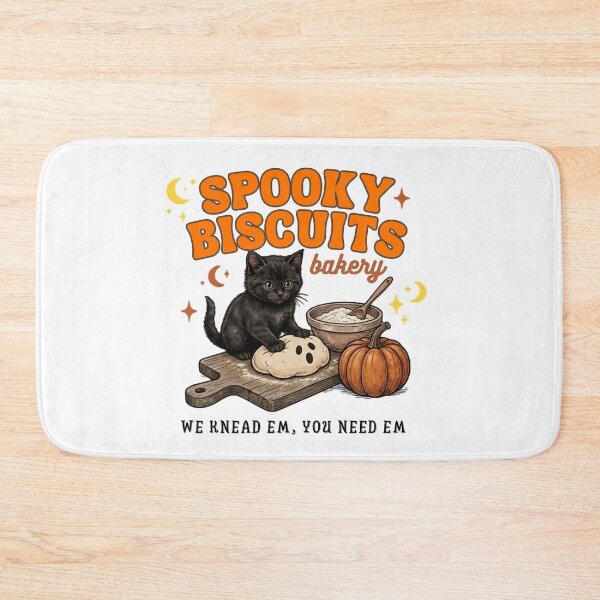 Item preview, Spooky Biscuits Bakery – We Knead 'Em, You Need 'Em | Cute Cozy Halloween T-Shirt designed and sold by Jcastro0115.