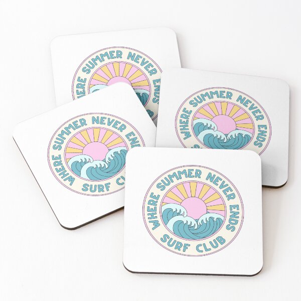 Item preview, Where Summer Never Ends Surf Club designed and sold by Lucy2027.