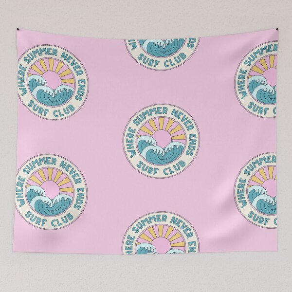 Item preview, Where Summer Never Ends Surf Club designed and sold by Lucy2027.