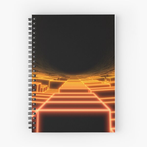 Item preview, Cave & Orange Neon Blocks designed and sold by Electric Shock!! Design.