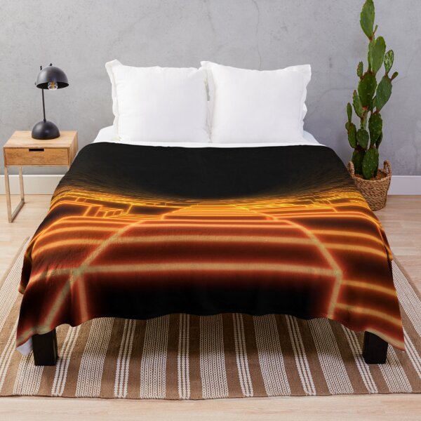 Item preview, Cave & Orange Neon Blocks designed and sold by Electric Shock!! Design.