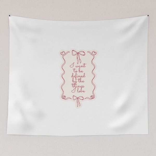 Item preview, I want to be defined by the things I love designed and sold by BingBangDesigns.