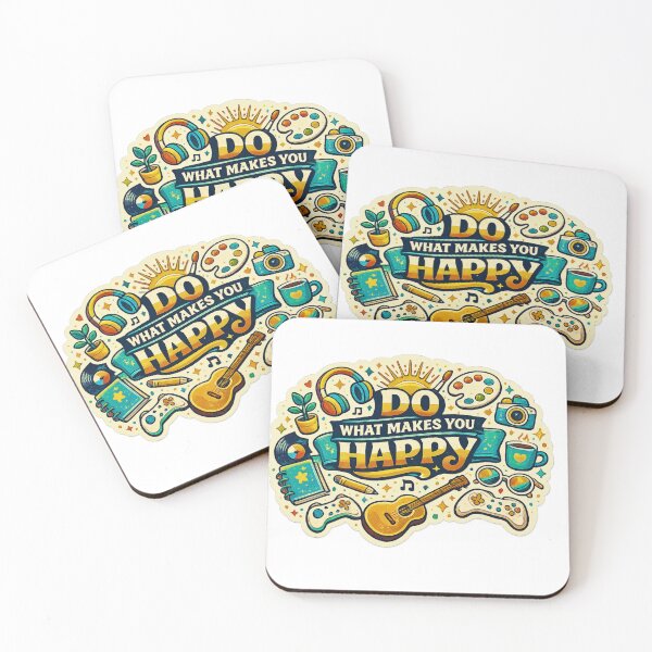 Item preview, Do What Makes You Happy designed and sold by Moe Corday Studios.