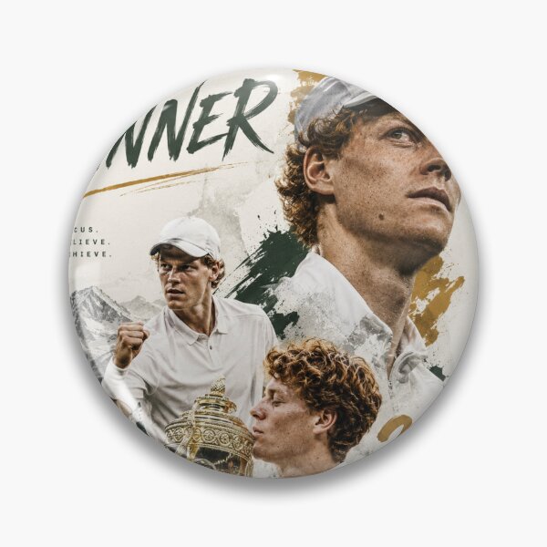 Item preview, Jannik Sinner Wimbledon Champion 2026 designed and sold by Malakiacount.