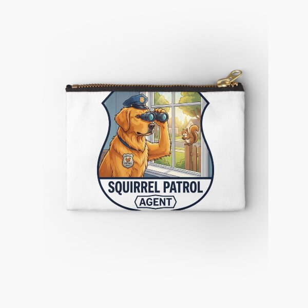 Item preview, Golden Squirrel Patrol Agent designed and sold by zoughlal.