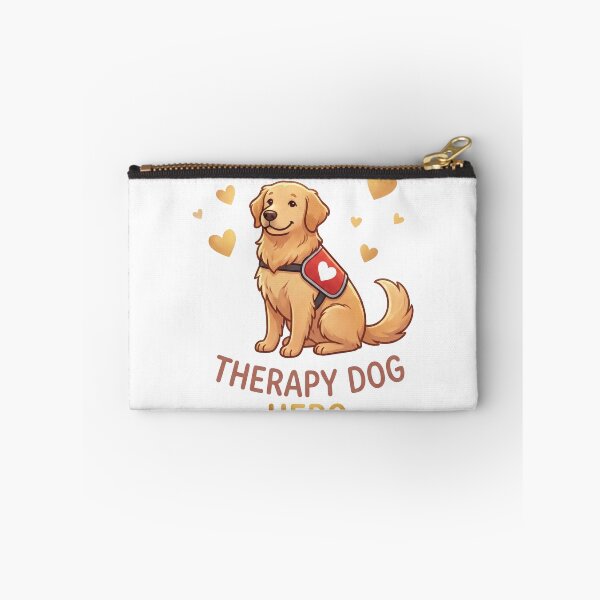 Item preview, Golden Retriever Therapy Dog Hero designed and sold by zoughlal.