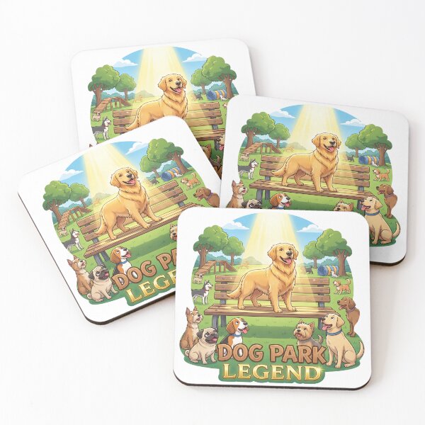 Item preview, Golden Retriever Dog Park Legend designed and sold by zoughlal.