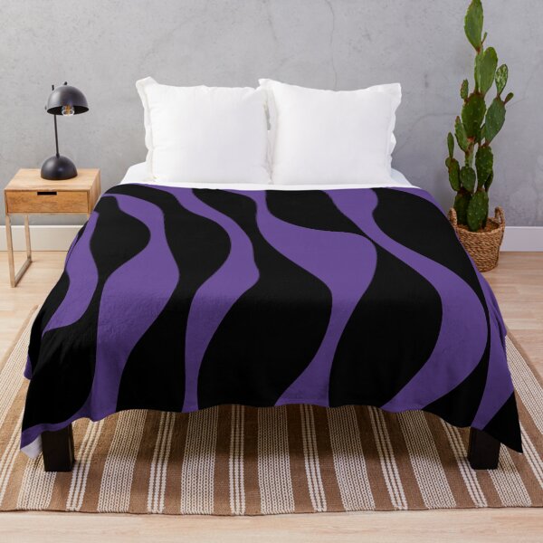 Item preview, Ebb and Flow 4 in Black and Purple designed and sold by LAEC-Shop.