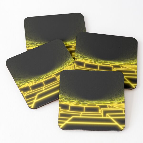 Item preview, Cave & Yellow Neon Blocks designed and sold by Electric Shock!! Design.