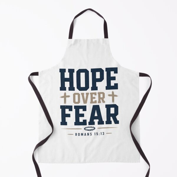 Item preview, Hope Over Fear Christian Inspirational Shirt designed and sold by Illustrated Faith.