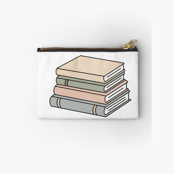 Artikelvorschau, Cute Book Stack | Book Lover Illustration entworfen und verkauft von hejlele.