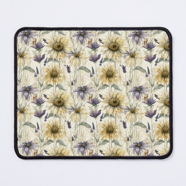 Item preview, Muted Late Summer Meadow: Sunflower & Coneflower designed and sold by TJ Art and Camera.