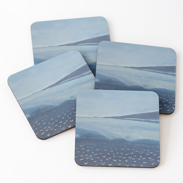 Item preview, Seagulls Flock on Water designed and sold by phxzone.