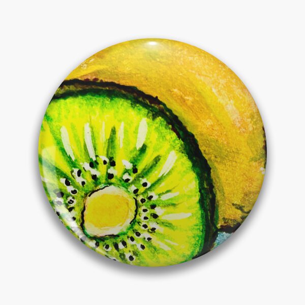 Artikelvorschau, Aquarell und Tusche Kiwi entworfen und verkauft von Feministaurus.