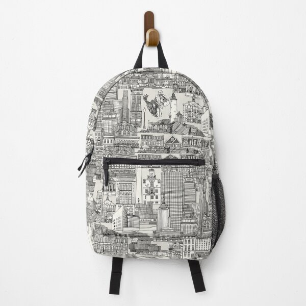 Item preview, Boston toile black strong white designed and sold by scrummy.