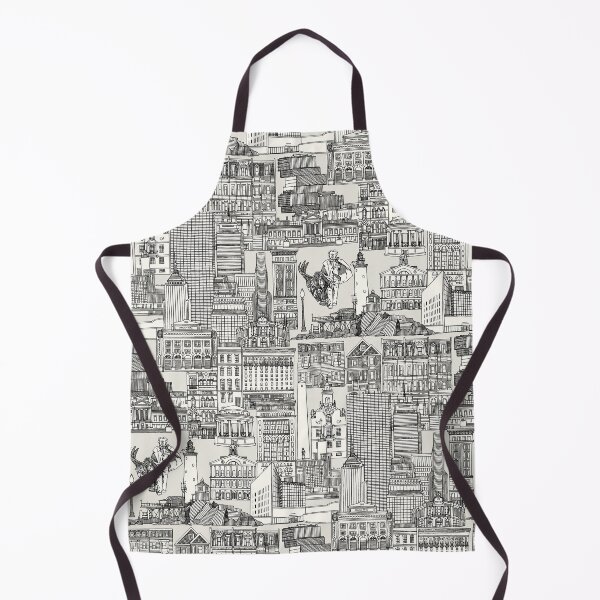 Item preview, Boston toile black strong white designed and sold by scrummy.