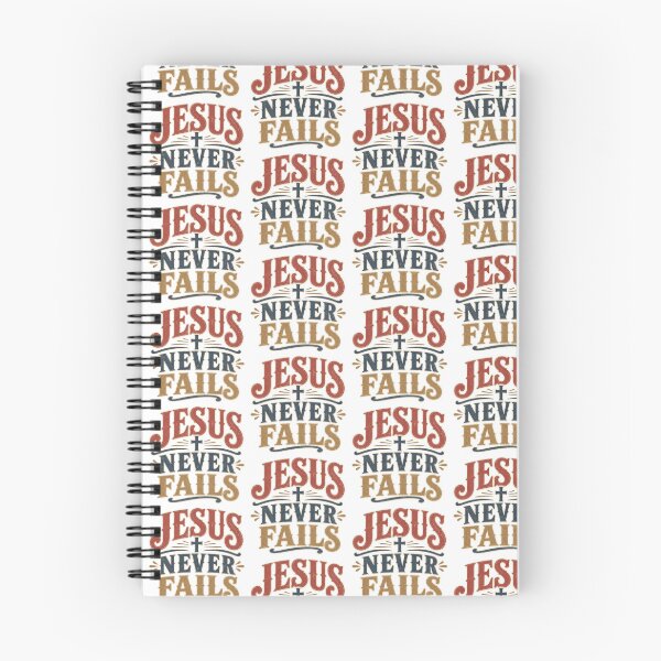 Item preview, Jesus Never Fails Christian Vintage Shirt designed and sold by Illustrated Faith.