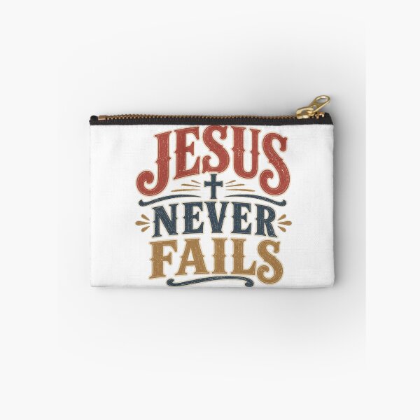 Item preview, Jesus Never Fails Christian Vintage Shirt designed and sold by Illustrated Faith.