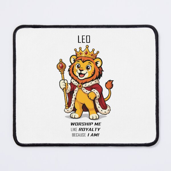 Item preview, Leo - Worship Me! designed and sold by Remake Design Lab.