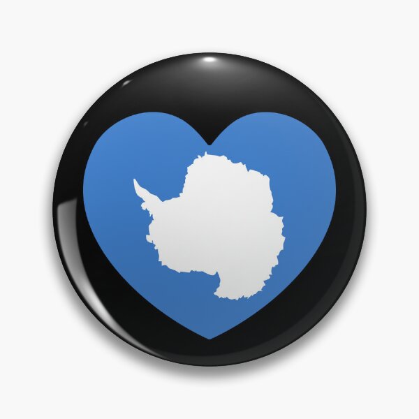 Item preview, Antarctica Flag Heart AQ designed and sold by shitpostee.