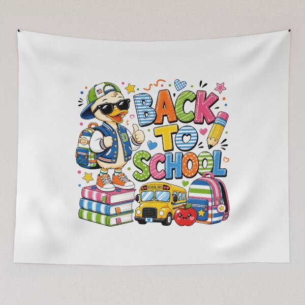 Item preview, Funny duck colorful school Teacher Life preSchool gift  designed and sold by Amzkao.