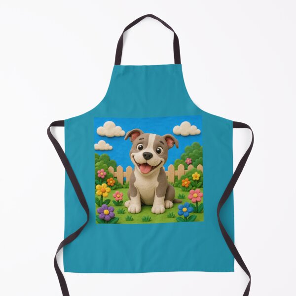 Item preview, American Pit Bull Terrier - clay designed and sold by AcornAndPebble.