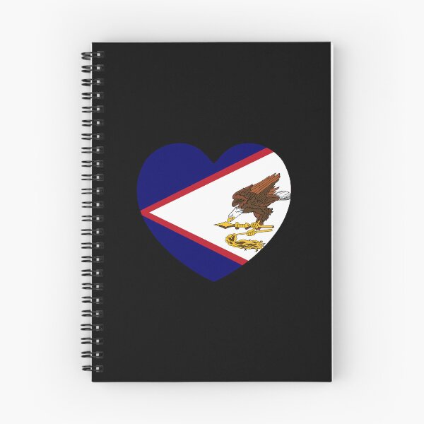 Item preview, American Samoa Flag Heart AS designed and sold by shitpostee.