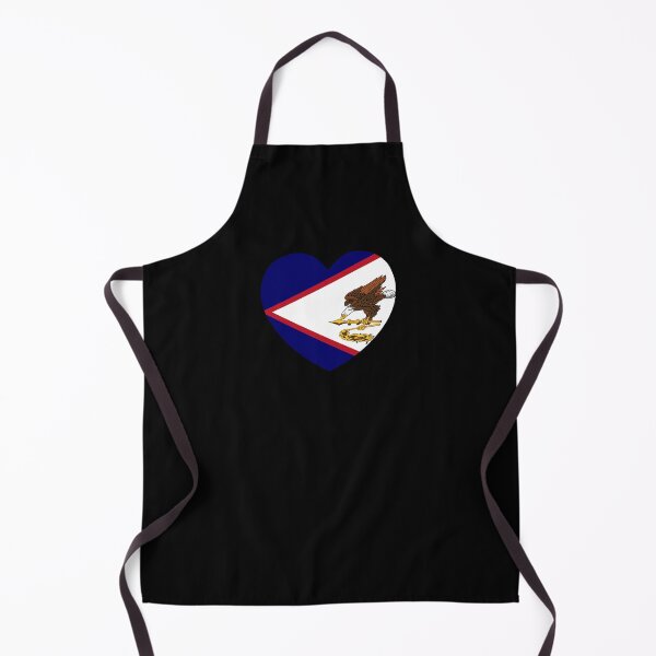 Item preview, American Samoa Flag Heart AS designed and sold by shitpostee.