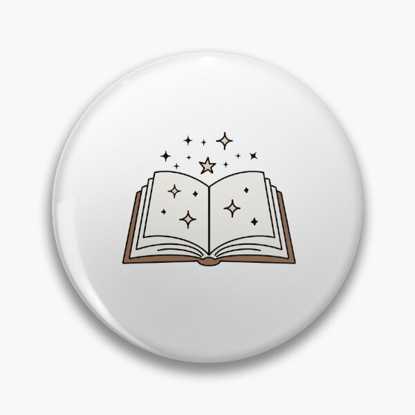 Artikelvorschau, Magical Open Book | Book Lover Illustration entworfen und verkauft von hejlele.