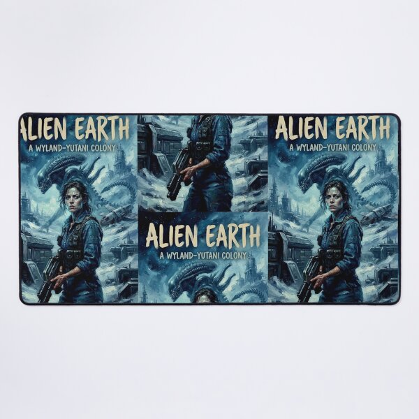 Item preview, Alien Earth Fine Art Tribute designed and sold by Art's Diner.