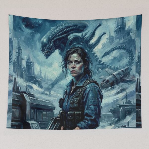 Item preview, Alien Earth Fine Art Tribute designed and sold by Art's Diner.