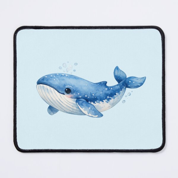 Item preview, Cute Watercolor Whale designed and sold by DariaCraft.