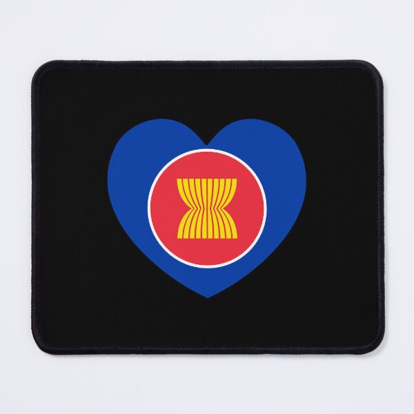 Item preview, Association Of Southeast Asian Nations Flag Heart ASEAN designed and sold by shitpostee.