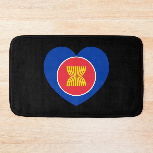 Item preview, Association Of Southeast Asian Nations Flag Heart ASEAN designed and sold by shitpostee.