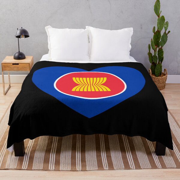 Item preview, Association Of Southeast Asian Nations Flag Heart ASEAN designed and sold by shitpostee.