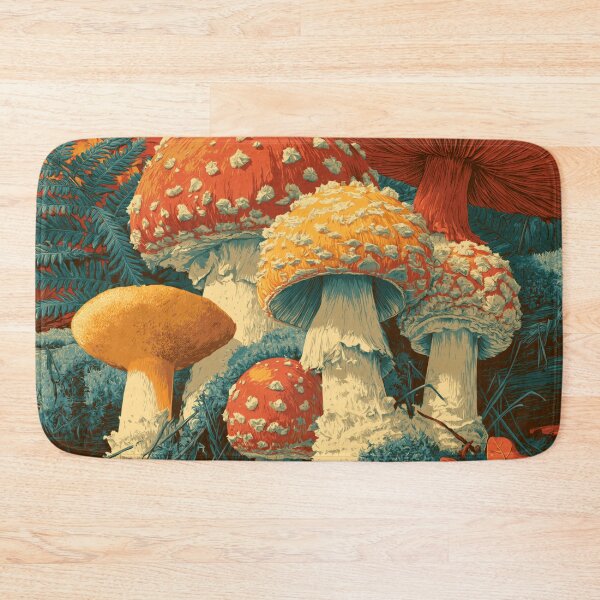 Item preview, Mycology Club Retro Mushroom Species Forest Tee designed and sold by FrostyFrisby.