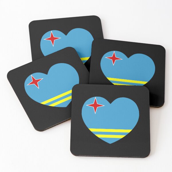 Item preview, Aruba Flag Heart AW designed and sold by shitpostee.
