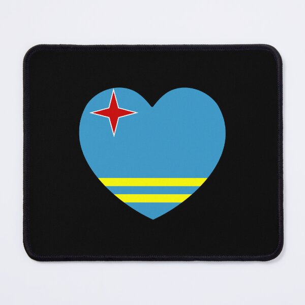 Item preview, Aruba Flag Heart AW designed and sold by shitpostee.