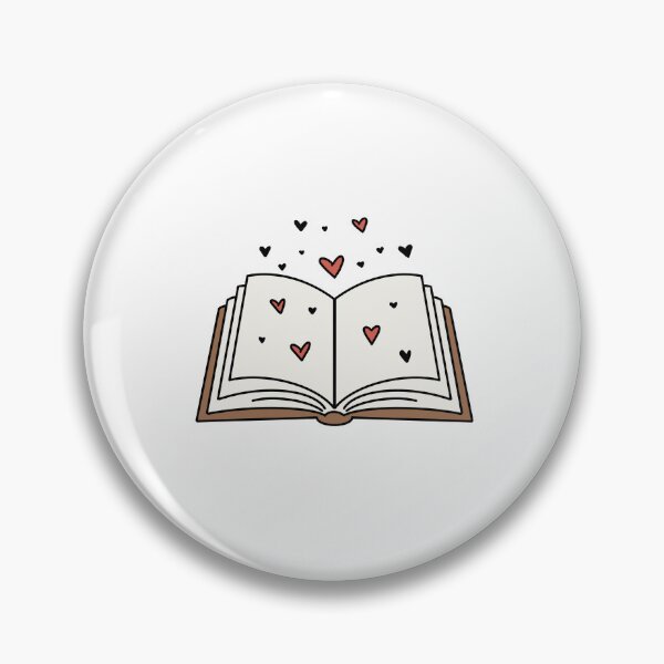 Item preview, Lovely Open Book | Book lover illustration  designed and sold by hejlele.