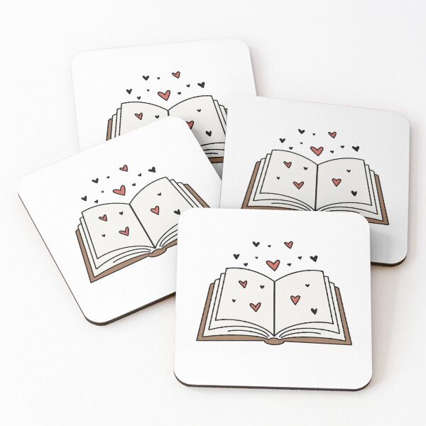 Artikelvorschau, Lovely Open Book | Book Lover Illustration  entworfen und verkauft von hejlele.