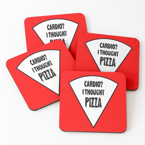 Item preview, Cardio? I Thought Pizza designed and sold by Wounded Whisper.