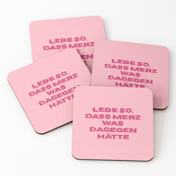 Item preview, Lebe so, dass Merz was dagegen hätte designed and sold by caramelrts.