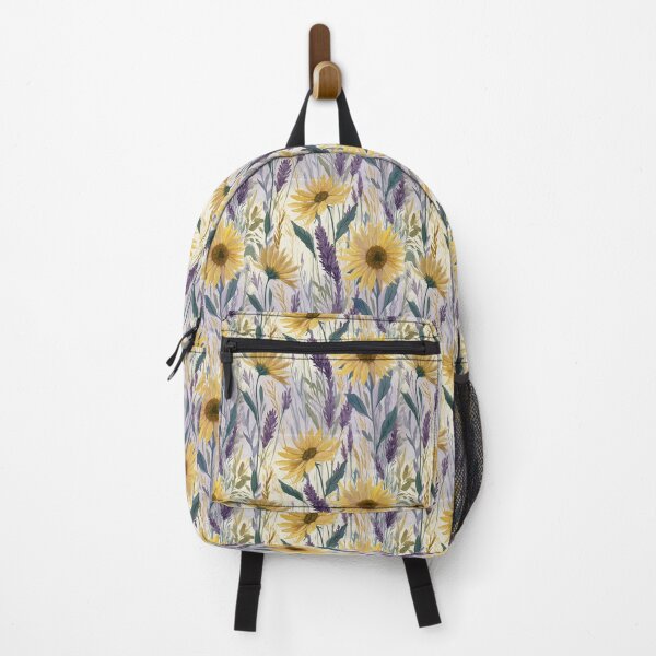 Item preview, Late Summer Prairie: Bright Sunflowers & Lavender designed and sold by TJ Art and Camera.