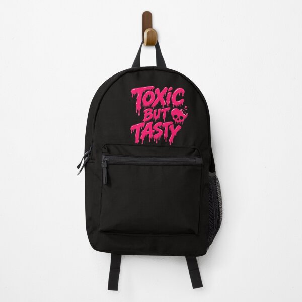 Item preview, Toxic But Tasty Dripping Pink Skull Gothic Graphic T-Shirt Sticker designed and sold by Aliplus+.