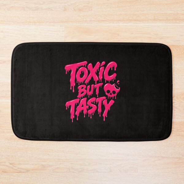 Item preview, Toxic But Tasty Dripping Pink Skull Gothic Graphic T-Shirt Sticker designed and sold by Aliplus+.