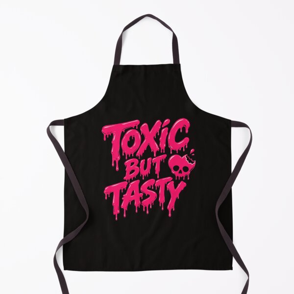 Item preview, Toxic But Tasty Dripping Pink Skull Gothic Graphic T-Shirt Sticker designed and sold by Aliplus+.